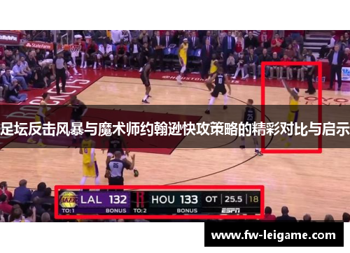 足坛反击风暴与魔术师约翰逊快攻策略的精彩对比与启示